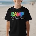 Camp Director Counselor Camper Camping Back To School Graphic Kid T-Shirt Camp Director Counselor Camper Camping Back To School Graphic Kid T-Shirt