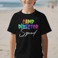 Camp Director Squad Counselor Camper Camping Back To School Graphic Kid T-Shirt Camp Director Squad Counselor Camper Camping Back To School Graphic Kid T-Shirt