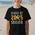 Class Of 2025 Senior Rock N Roll Back To School Music Lover Graphic Kid T-Shirt Class Of 2025 Senior Rock N Roll Back To School Music Lover Graphic Kid T-Shirt