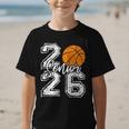 Class Of 2026 Basketball Senior 2026 Back To School Graphic Kid T-Shirt Class Of 2026 Basketball Senior 2026 Back To School Graphic Kid T-Shirt
