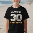 Class Of 2030 Freshman High School Back To School 9th Grade Graphic Kid T-Shirt Class Of 2030 Freshman High School Back To School 9th Grade Graphic Kid T-Shirt