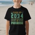 Class Of 2034 Countdown In Progress Fun Back To School Retro Graphic Kid T-Shirt Class Of 2034 Countdown In Progress Fun Back To School Retro Graphic Kid T-Shirt