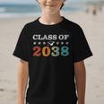 Class Of 2038 Grow With Me First Day School Back To School Graphic Kid T-Shirt
