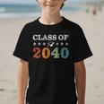 Class Of 2040 Grow With Me First Day School Back To School Graphic Kid T-Shirt Class Of 2040 Grow With Me First Day School Back To School Graphic Kid T-Shirt