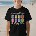 Counseling Is My Jam School Counselor Back To School Graphic Kid T-Shirt Counseling Is My Jam School Counselor Back To School Graphic Kid T-Shirt