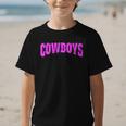 Cowboys Back To School Spirit Pk Graphic Kid T-Shirt Cowboys Back To School Spirit Pk Graphic Kid T-Shirt