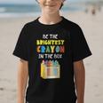 Crayon Be The Brightest Students Crayons Back To School Graphic Kid T-Shirt Crayon Be The Brightest Students Crayons Back To School Graphic Kid T-Shirt
