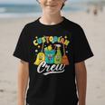 Custodial Crew Back To School Custodial Staff Graphic Kid T-Shirt