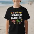 Cute Kindergarten Girl First Day Of School Back To School Graphic Kid T-Shirt Cute Kindergarten Girl First Day Of School Back To School Graphic Kid T-Shirt