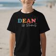 Dean Of Students Boho Cute Back To School Dean Graphic Kid T-Shirt