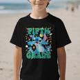Disney Stitch Fifth Grade Back To School 1st Day Of School Graphic Kid T-Shirt
