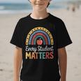Every Student Matters Paraprofessional Back To School Graphic Kid T-Shirt Every Student Matters Paraprofessional Back To School Graphic Kid T-Shirt