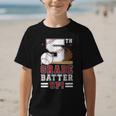 Fifth Grade Batter Up Baseball First Day Back To School Graphic Kid T-Shirt Fifth Grade Batter Up Baseball First Day Back To School Graphic Kid T-Shirt