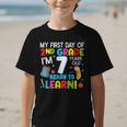 My First Day Of 2nd Grade Back To School 2nd Grade Girls Boy Graphic Kid T-Shirt My First Day Of 2nd Grade Back To School 2nd Grade Girls Boy Graphic Kid T-Shirt