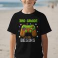First Day Of 3rd Grade Level Begins Back To School Boy Graphic Kid T-Shirt First Day Of 3rd Grade Level Begins Back To School Boy Graphic Kid T-Shirt