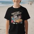 First Day Already Sloth Alarm Clock Back To School Graphic Kid T-Shirt First Day Already Sloth Alarm Clock Back To School Graphic Kid T-Shirt
