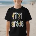 First Grade Dream Team Pencil Back To School Boys Girls Graphic Kid T-Shirt