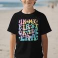 In My First Grade Era Girl Tie Dye 1st Grade Back To School Graphic Kid T-Shirt