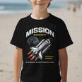 Fourth Grade Back To School Space Rocket Astronaut Graphic Kid T-Shirt