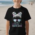 Fourth Grade Little Miss Back To School 4th Grade Little Graphic Kid T-Shirt