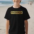 Freshman 9th Grade Back To School First Day Juneteenth Afro Graphic Kid T-Shirt Freshman 9th Grade Back To School First Day Juneteenth Afro Graphic Kid T-Shirt