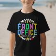 Front Office Squad Back To School Happy First Day Of School Graphic Kid T-Shirt