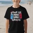 Game On 5th Grade Back To School Video Gamer Boys Kids Graphic Kid T-Shirt Game On 5th Grade Back To School Video Gamer Boys Kids Graphic Kid T-Shirt