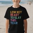 Gen Z Alpha Back To School Low Key Ready To Slay This Year Graphic Kid T-Shirt Gen Z Alpha Back To School Low Key Ready To Slay This Year Graphic Kid T-Shirt