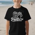 Go Cheer Panthers School Spirit Team Panther Back To School Graphic Kid T-Shirt Go Cheer Panthers School Spirit Team Panther Back To School Graphic Kid T-Shirt