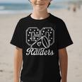 Go Cheer Raiders High School Spirit Fan Team Back To School Graphic Kid T-Shirt Go Cheer Raiders High School Spirit Fan Team Back To School Graphic Kid T-Shirt