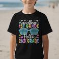 Goodbye 1st Grade Hello 2nd Grade Graduation Back To School Graphic Kid T-Shirt Goodbye 1st Grade Hello 2nd Grade Graduation Back To School Graphic Kid T-Shirt
