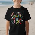 Graduation Class Of 2039 Groow With Me Senior Back To School Graphic Kid T-Shirt Graduation Class Of 2039 Groow With Me Senior Back To School Graphic Kid T-Shirt