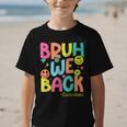 Groovy Custodian Bruh We Back To School Janitor Retro Graphic Kid T-Shirt Groovy Custodian Bruh We Back To School Janitor Retro Graphic Kid T-Shirt