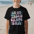Groovy In My Third Grade Era Tie Dye Kids Boy Back To School Graphic Kid T-Shirt Groovy In My Third Grade Era Tie Dye Kids Boy Back To School Graphic Kid T-Shirt