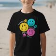 Happy To See Your Face Back To School First Day Of School Graphic Kid T-Shirt