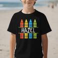 Hazel Crayon Back To School Kids Graphic Kid T-Shirt Hazel Crayon Back To School Kids Graphic Kid T-Shirt