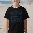 Headstart Love Inspire Teach Blue Bow Back To School Graphic Kid T-Shirt Headstart Love Inspire Teach Blue Bow Back To School Graphic Kid T-Shirt