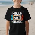 Hello 7th Grade Back To School Video Game Seventh Grade Boys Graphic Kid T-Shirt Hello 7th Grade Back To School Video Game Seventh Grade Boys Graphic Kid T-Shirt