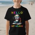 Hello First Grade Panda Lover Back To School Kids Boys Girls Graphic Kid T-Shirt Hello First Grade Panda Lover Back To School Kids Boys Girls Graphic Kid T-Shirt