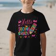Hello Second Grade Colorful Pencil Tie Dye Back To School Graphic Kid T-Shirt Hello Second Grade Colorful Pencil Tie Dye Back To School Graphic Kid T-Shirt