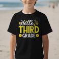Hello Third Grade Sunflower 3rd Grade Vibes Back To School Graphic Kid T-Shirt Hello Third Grade Sunflower 3rd Grade Vibes Back To School Graphic Kid T-Shirt