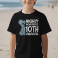 Highly Koalafied 10th Grader Koala Back To School Graphic Kid T-Shirt Highly Koalafied 10th Grader Koala Back To School Graphic Kid T-Shirt