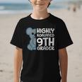 Highly Koalafied 9th Grader Koala Back To School Graphic Kid T-Shirt
