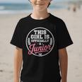 Highschool Girls Back To School 2025 First Day A Junior Graphic Kid T-Shirt