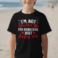 I'm Not Spoiled My Principal Just Loves Me Back To School Graphic Kid T-Shirt I'm Not Spoiled My Principal Just Loves Me Back To School Graphic Kid T-Shirt