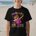 I'm Ready For 3rd Grade Girl Back To School For Students Graphic Kid T-Shirt