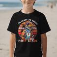 I'm Ready To Crush First Grade DinosaurRex Back To School Graphic Kid T-Shirt I'm Ready To Crush First Grade DinosaurRex Back To School Graphic Kid T-Shirt