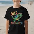 I'm Ready To Crush Kindergarten T-Rex Back To School Dino Graphic Kid T-Shirt
