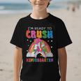 I'm Ready To Crush Kindergarten Unicorn Back To School Girls Graphic Kid T-Shirt