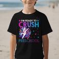 I'm Ready To Crush Preschool Dabbing Unicorn Back To School Graphic Kid T-Shirt I'm Ready To Crush Preschool Dabbing Unicorn Back To School Graphic Kid T-Shirt